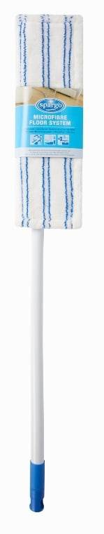 Mop teleskopowy 81-136cm szeroki płaski Spargo mikrofibra wkład 45 x 13cm