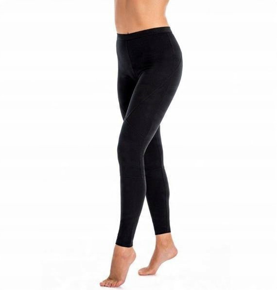 Fashion legginsy termoaktywne damskie z wzorem klasyczne długa rozmiar L