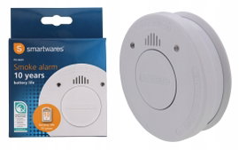 SMARTWARES PD-8829 CZUJNIK DYMU ŁATWA INSTALACJA APLIKACJA NA TELEFON