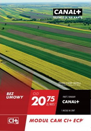 Moduł TV CAM 4K CI+ ECP TNK HD Canal+ Bez Umowy Telewizja na Kartę 30 DNI