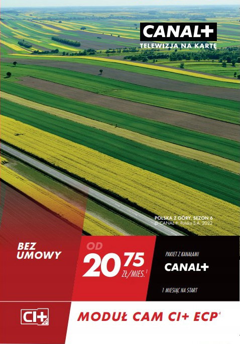 Moduł TV CAM 4K CI+ ECP TNK HD Canal+ Bez Umowy Telewizja na Kartę 30 DNI