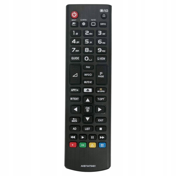 Pilot TV LG zamiennik uniwersalny LED LCD AKB74475472 CRC2303V