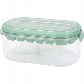 Zestaw do robienia 28 kostek lodu kostkarka foremki na owoce + pojemnik Z