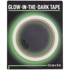 Świecąca taśma bezpieczeństwa 2,5 cm x 5 m fluorescencyjna GLOW IN THE DARK
