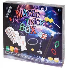 Zestaw dla małego Magika SZTUCZKI MAGICZNE TRIKI BOX 20 GRA DLA DZIECI 7+