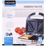 Opiekacz do kanapek Toster Sandwich Home Essentials 750W CZARNY ST-126768