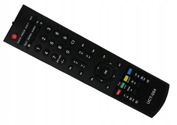 Pilot Zamienny uniwersalny TV Finlux ORION AEG DENVER HERU GRUNDIG UCT-054