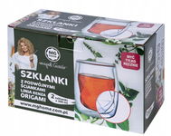 SZKLANKI TERMICZNE 2 ścianki MG HOME MAGDA GESSLER LINIA RENZA 2 x 300 ML