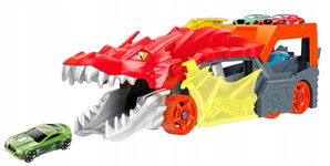 Hot Wheels Auto Smok Transporter Wyrzutnia Dragon Ciężarówka CITY GTK42