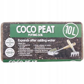 Kokosowa ziemia doniczkowa super podłoże do uprawy roślin ZESTAW 6 sztuk