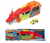 Hot Wheels Auto Smok Transporter Wyrzutnia Dragon Ciężarówka CITY GTK42 386