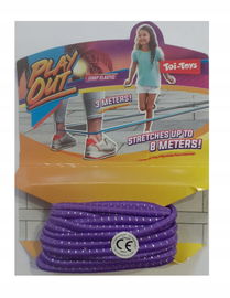 Guma do skakania max elastyczna jump fiolet Toi-Toys 3-8 metrów dla dzieci