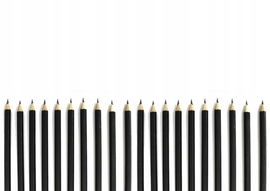 ZESTAW PROFESJONALNYCH OŁÓWKÓW DO SZKICOWANIA HB B W PUSZCE TUBA 20 SZTUK