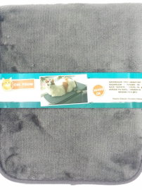 Legowisko na parapet miękka ciepła poduszka dla kota 60 x 26 x 1cm Szara