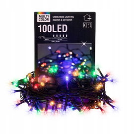 LAMPKI CHOINKOWE wewnętrzne zewnętrzne ŚWIĘTA 1042,5 cm 100 Led MULTIKOLOR