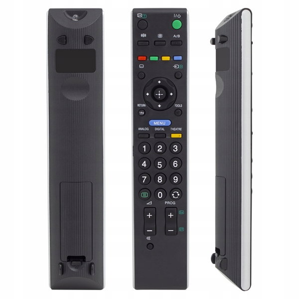 PILOT RM-715A SONY LED DO WIELU MODELI TV WYSOKIEJ JAKOŚCI ZAMIENNIK CZARNY