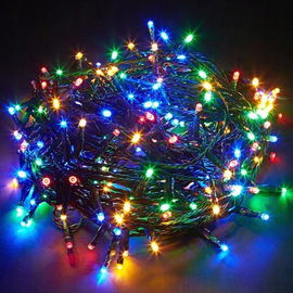 Lampki choinkowe zewnątrz wewnątrz 10mb 100 LED lampek kolorowych na święta
