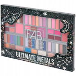 Paleta do Makijażu Ultimate Metals Cienie Róże Brązy Puder Błyszczyk 66 ele