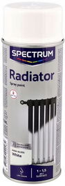 Szybkoschnąca farba lakier spray do grzejników wysoki połysk biała 400 ml