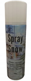 SZTUCZNY ŚNIEG W SPRAY DO DEKORACJI CHOINKI OKNA NA ŚWIĘTA BUTELKA 300ML