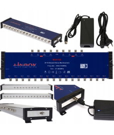 MULTISWITCH LINBOX 9/16 z pasywnym torem TV naziemnej
