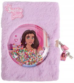 NOTES Pamiętnik Selfie Girls PLUSZOWY DLA KSIĘŻNICZKI ZAMYKANY NA KŁÓDKĘ 92