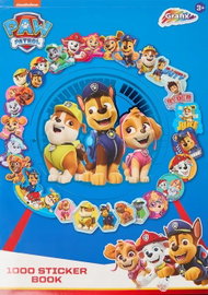 Naklejki klasyczne samoprzylepne zeszyt A4 PAW PATROL SKY CHASE 1000 sztuk