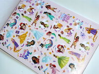 Naklejki klasyczne samoprzylepne zeszyt A4 DISNEY KSIĘŻNICZKI 1000 sztuk