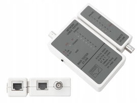 Tester kabli internetowych skrętka komputer monitoring REBEL NAR0040 ST-248