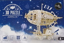 DREWNIANE PUZZLE 3D MAGICZNY BALON 159 ELEMENTÓW ZRÓB TO SAM 30x20x12 CM