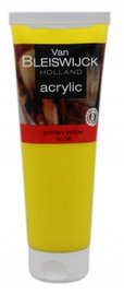 Farba akrylowa profesjonalna tuba Primary Yellow no.06 Van Bleiswijck 250ml
