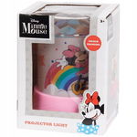 Lampka nocna projektor cylindryczny Disney Myszka Minnie Zmiana kolorów