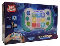 ANTYSTRESOWA GRA ZRĘCZNOŚCIOWA GAMEPAD 5 TRYBÓW ŚWIATŁO DŹWIĘK ELEFUN GREEN