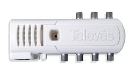 Wzmacniacz Rozdzielacz Splitter DVB-T TELEVES 6 wyjść 16 dB 6 TV 5531