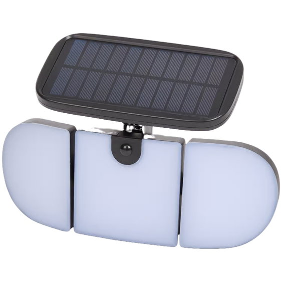 Lampa ścienna solarna z czujnikiem ruchu wodoodporna 800 lumenów Solar