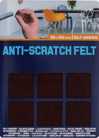 FILC ochronny samoprzylepny do samodzielnego wycinania 150 x 200 mm brązowy