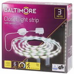 Taśma LED BALTIMORE CIEPŁY BIAŁY LED 3M 6W CZUJKA RUCHU 400 Lm 3000-6500K