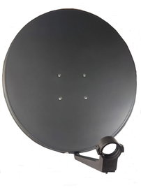 Antena satelitarna 80cm TT PRO Telkom-Telmor Czasza 80 x 80 cm GRAFITOWA