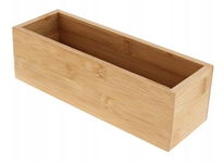 SKRZYNKA BAMBUSOWA ORGANIZER PUDEŁKO POJEMNIK 23CM