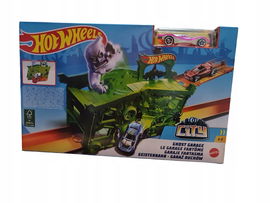 HOT WHEELS CITY GHOST GARAGE GARAŻ DUCHÓW RÓŻOWE AUTKO NOWY MODEL FJN38