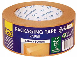 Taśma pakowa brązowa papierowa DO OBRAZÓW ekologiczna szer. 50 mm dł. 50 m