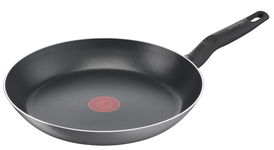 Patelnia tradycyjna Tefal Simply Clean 28 cm tytanowa z rączką do pieczenia