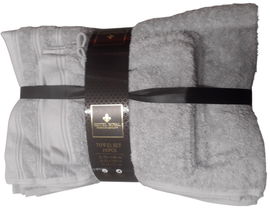 Zestaw luksusowych kąpielowych ręczników bawełnianych Hotel Royal 10 SZT S