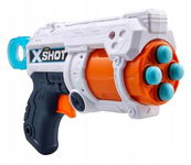 PISTOLET ZURU X-SHOT FURY 4 NA STRZAŁKI RZUTKI PIANKOWE 27 m 16 STRZAŁEK