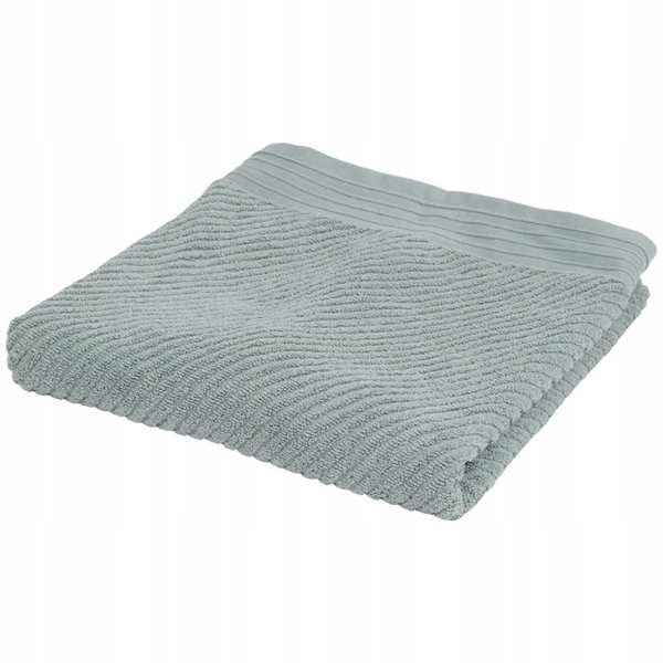 Ręcznik kąpielowy 100 % BAWEŁNA FROTTE 525 GSM MIĘKKI 50 x 100 cm ZIELONY