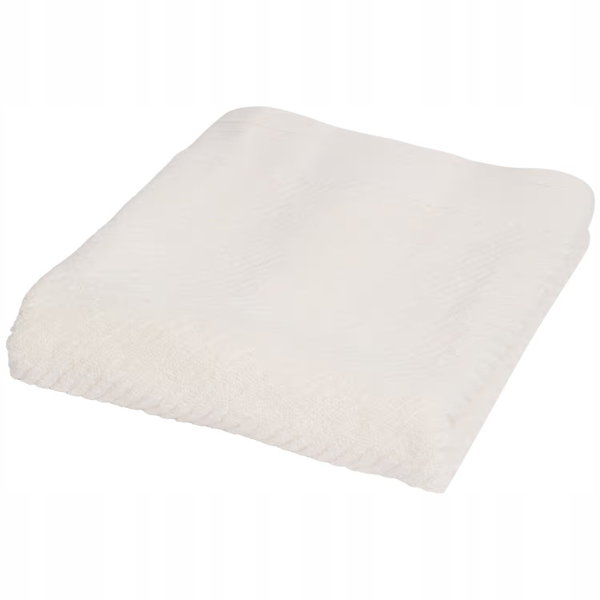 Ręcznik kąpielowy 100 % BAWEŁNA FROTTE 525 GSM MIĘKKI 70 x 140 cm BIAŁY