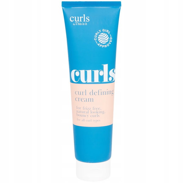 Krem do włosów kręconych sprężyste loki bez efektu puszenia się Curls 150ml