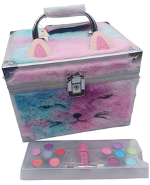 ZABAWKA PREZENT DLA DZIECKA KUFEREK FUTRZANY + KOSMETYKI KOT 252 YAPPI 2024