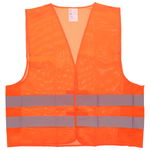 Kamizelka odblaskowa ochronna ostrzegawcza drogowa rowerowa roz. XL ORANGE