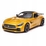 Mercedes AMG GTR kolekcjonerski model samochodu resorak welly 1:34 złoty